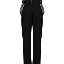 Sportunterbekleidung|Wintersport*Campagnolo CMP Damen Isolationshosen Flat Stretch Skihose Schwarz