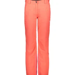 Sportunterbekleidung|Wintersport*Campagnolo CMP Damen Isolationshosen Flat Warm Skihose Rot