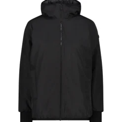 Wintersport|Mäntel & Jacken*Campagnolo CMP Damen Isolationsjacken Hoodie Jacke Schwarz