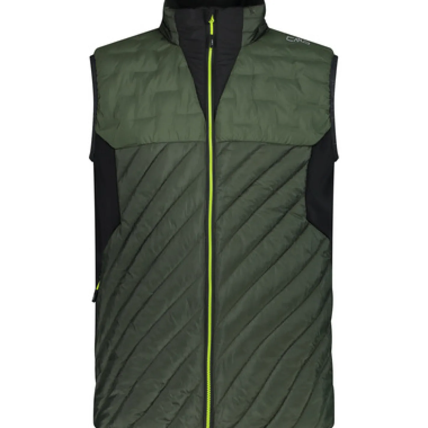 Jacken & Mäntel*Campagnolo CMP Herren Kunstfaserwesten Hybrid Weste Grün