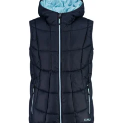 Jacken & Mäntel*Campagnolo CMP Kinder Isolationswesten Hoodie Weste Blau