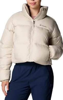 Mäntel & Jacken*Columbia Puffect II Cropped Pufferjacken dunkler Stein