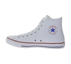 Sneaker & Turnschuhe|Turnschuhe & Sneaker*Converse Chuck Taylor All Star Mono Leather High Top Chucks Echtleder Retro Sneaker für Damen und Herren 132169C oder Schwarz Weiß