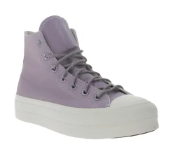 Sneaker & Turnschuhe*Converse Chuck Taylor All Star Lift Damen High Top Sneaker mit gesticktem Logo A05014C Violett