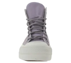 Sneaker & Turnschuhe*Converse Chuck Taylor All Star Lift Damen High Top Sneaker mit gesticktem Logo A05014C Violett