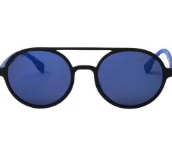 Sonnenbrillen*Converse Damen & Herren Sonnenbrille mit UV400-Schutz Kategorie S3 polarisiert und verspiegelt Urlaubs-Brille Sommer-Brille SCO192 Schwarz/Blau, oder Blau/Rot Schwarz/Braun