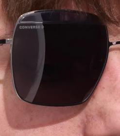 Sonnenbrillen*Converse Damen & Herren Sonnenbrille mit UV400-Schutz mit Lichtdurchlässigkeit 3 Urlaubs-Brille SCO148 8FEY Gold/Grün