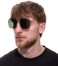 Sonnenbrillen*Converse Damen & Herren Sonnenbrille mit UV400-Schutz mit Lichtdurchlässigkeit 3 Urlaubs-Brille SCO148 Grau/Rot oder Gold/Grün