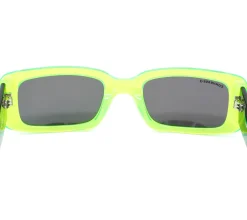 Sonnenbrillen*Converse Damen & Herren Sonnenbrille mit UV400-Schutz mit Lichtdurchlässigkeit S2 Urlaubs-Brille Sommer-Brille SCO228 Schwarz/Grün, Schwarz/Pink oder Schwarz/Orange