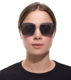 Sonnenbrillen*Converse Sonnenbrille mit UV400-Schutz mit Lichtdurchlässigkeit 3 Urlaubs-Brille SCO148 509Y Grau/Rot