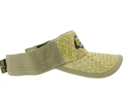 Caps & Mützen*BioworldMerch Corona Extra Unisex Visor-Cap stylische Sommer-Cap Sonnen-Blende mit Stroh 5369COR Beige