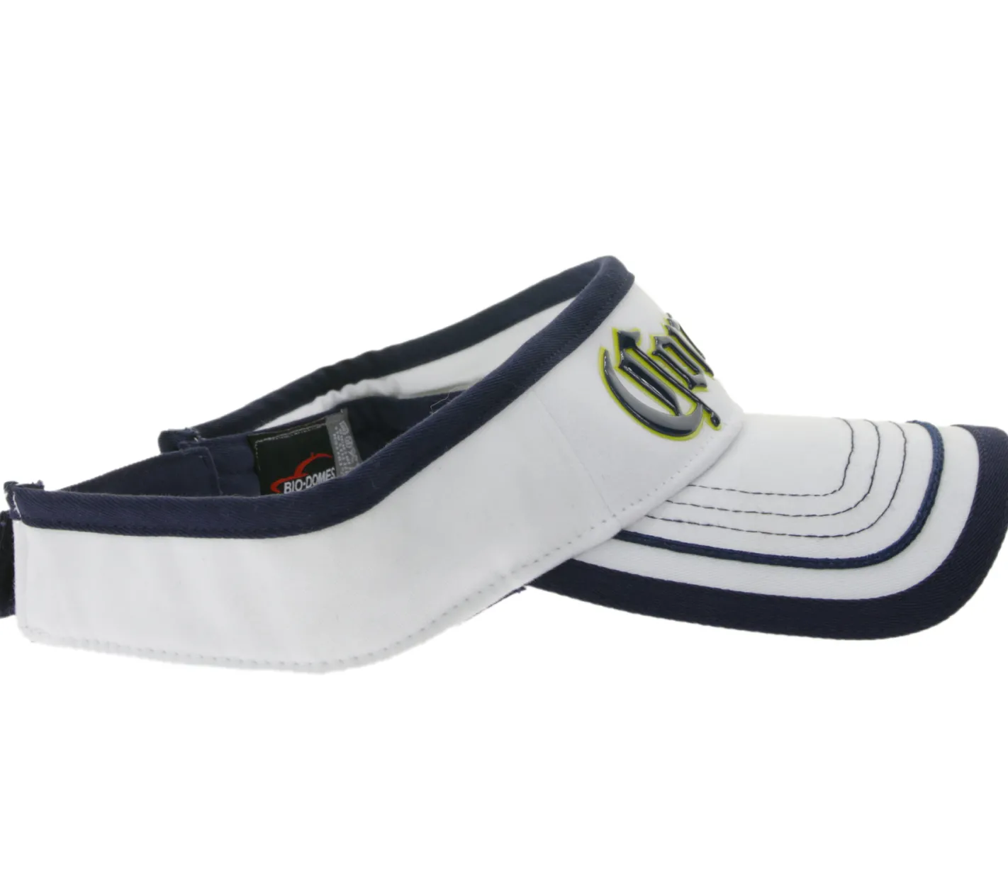 Caps & Mützen*BioworldMerch Corona Extra Unisex Visor-Cap stylische Baumwoll-Cap Sonnen-Blende 5366COR Weiß