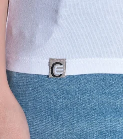 Sweater & Pullover*COURSE Damen 3/4 Arm Shirt Sommer-Shirt Baumwoll-Sweatshirt Longsleeve Sommer-Pullover Freizeit-Shirt 900021 Weiß