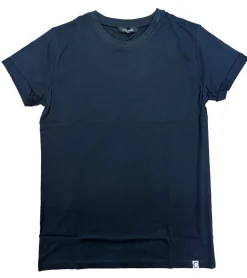 T-Shirts & Tank Tops*COURSE Herren T-Shirt mit Krempelarm Baumwoll-Shirt Rundhals-Shirt 900910 Schwarz