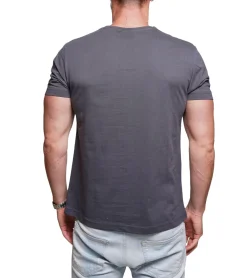 T-Shirts & Tank Tops*COURSE X MARVEL Herren T-Shirt mit The Incrededible Hulk-Motiv Rundhals-Shirt Fan-Shirt 900555T Grau