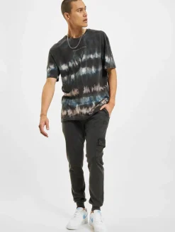 T-Shirts & Tank Tops*CRIMINAL DAMAGE Fire Ice Tie Dye T-Shirt blau