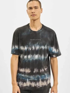 T-Shirts & Tank Tops*CRIMINAL DAMAGE Fire Ice Tie Dye T-Shirt blau