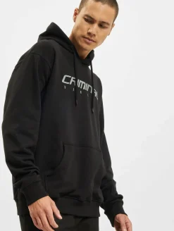 Sweater & Pullover|Pullover & Sweater*CRIMINAL DAMAGE Flamin Hoodie schwarz