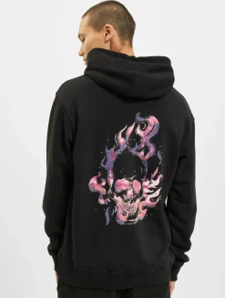 Sweater & Pullover|Pullover & Sweater*CRIMINAL DAMAGE Flamin Hoodie schwarz