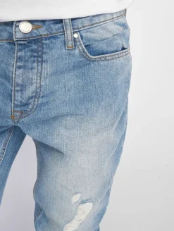 Jeans & Hosen*CRIMINAL DAMAGE Uzi Skinny Hellblauer Denim