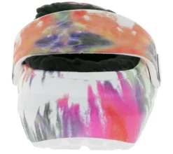 Hausschuhe*crocs Classic Lined Tie-Dye Kinder Haus-Schuhe gefütterte Clogs mit Dual--Comfort 206683-0C4 Bunt