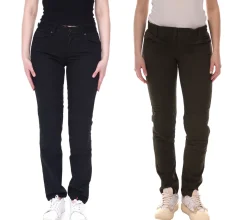 Sportunterbekleidung|Hosen & Jeans*DAINESE Classic Slim Lady Tex Damen Motorrad-Hose mit Pro-Shape 2.0-Protektoren Motorrad-Jeans Motorsport-Hose 202755152 Schwarz oder Grün