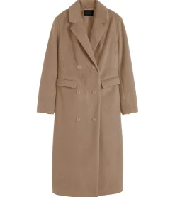 Mäntel & Jacken*O46bpx Damen nachhaltiger Mantel stylischer Alltags-Mantel Basic-Mantel in Woll-Optik 924537 Braun