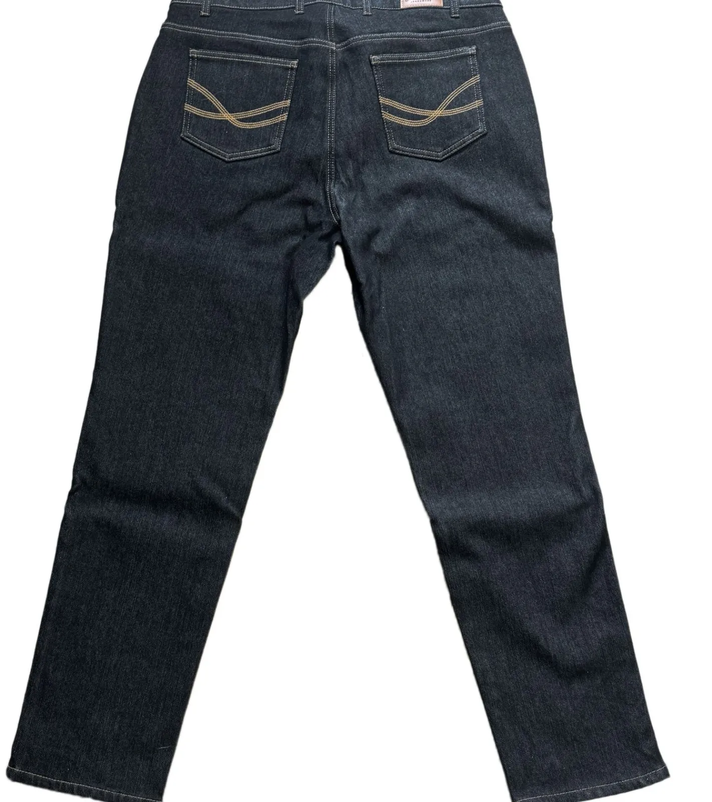 Hosen & Jeans*O46bpx Damen Thermo-Jeans aus Baumwolle Denim-Hose im 4-Pocket-Style Alltags-Jeans Baumwoll-Hose 967273 Schwarz