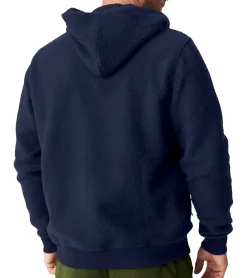 Sportoberbekleidung|Jacken & Mäntel*DANISH ENDURANCE nachhaltige Herren Fleece-Jacke mit Kapuze Oeko-Tex zertifiziert 155000 Navy-Blau