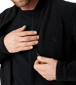 Sportoberbekleidung|Jacken & Mäntel*DANISH ENDURANCE nachhaltige Herren Fleece-Jacke Oeko-Tex zertifiziert 154000 Schwarz, Blau oder Grau Navy