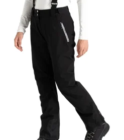 Sportunterbekleidung|Wintersport*DARE 2b Damen nachhaltige Ski-Hose mit ARED-20/30 Technologie Winter-Hose mit verstellbaren Hosenträgern Snowboard-Hose DWW509R 08L Schwarz