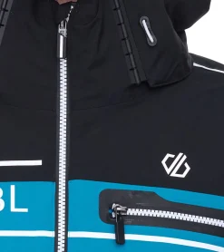 Wintersport|Jacken & Mäntel*DARE 2b OUTLIER II oder SPEED OUT II Herren Snowboard-Jacke wasserdichte Ski-Jacke nachhaltige Wintersport-Jacke DMP520/DMP519 Schwarz/Blau oder Schwarz/Grün