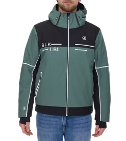 Wintersport|Jacken & Mäntel*DARE 2b SPEED OUT II Herren Snowboard-Jacke wasserdichte Ski-Jacke nachhaltige Wintersport-Jacke DMP520_P7T Schwarz/Grün
