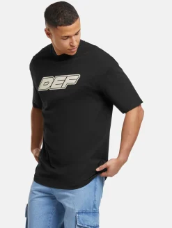 T-Shirts & Tank Tops*DEF MERCH Souvenir T-Shirts tiefschwarz