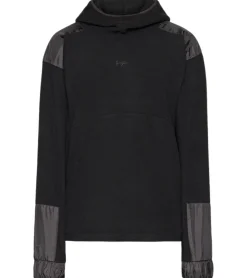 Pullover & Sweater*Denim Project Contrast Herren Fleece-Pullover Winter-Pulli Kapuzen-Pullover DP-10023-121 001 Schwarz