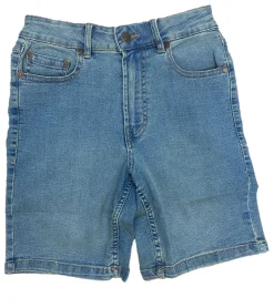 Shorts & Bermudas*Denim Project Damen Jeans-Short stylische Denim-Hose mit Five-Pocket-Style Baumwoll-Hose DPColl2-004 403 Blau