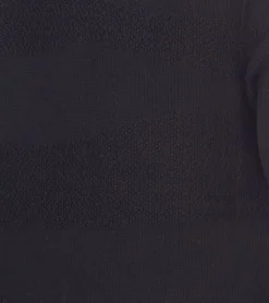 Pullover & Sweater*Denim Project Herren Strick-Pullover mit dezenter Musterung Baumwoll-Pullover Winter-Pullover Langarm-Shirt DP-10023-073 001 Schwarz