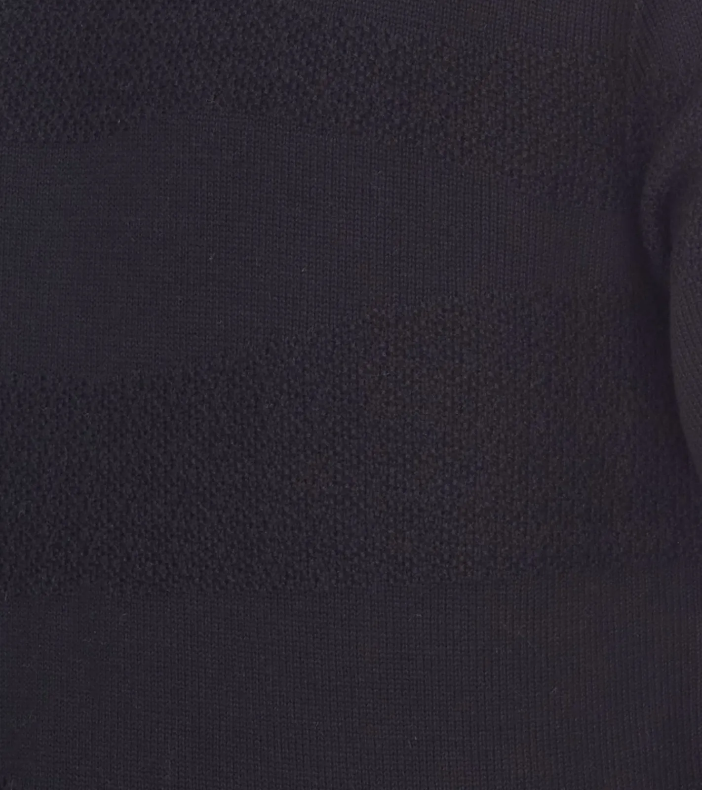 Pullover & Sweater*Denim Project Herren Strick-Pullover mit dezenter Musterung Baumwoll-Pullover Winter-Pullover Langarm-Shirt DP-10023-073 Weiß oder Schwarz