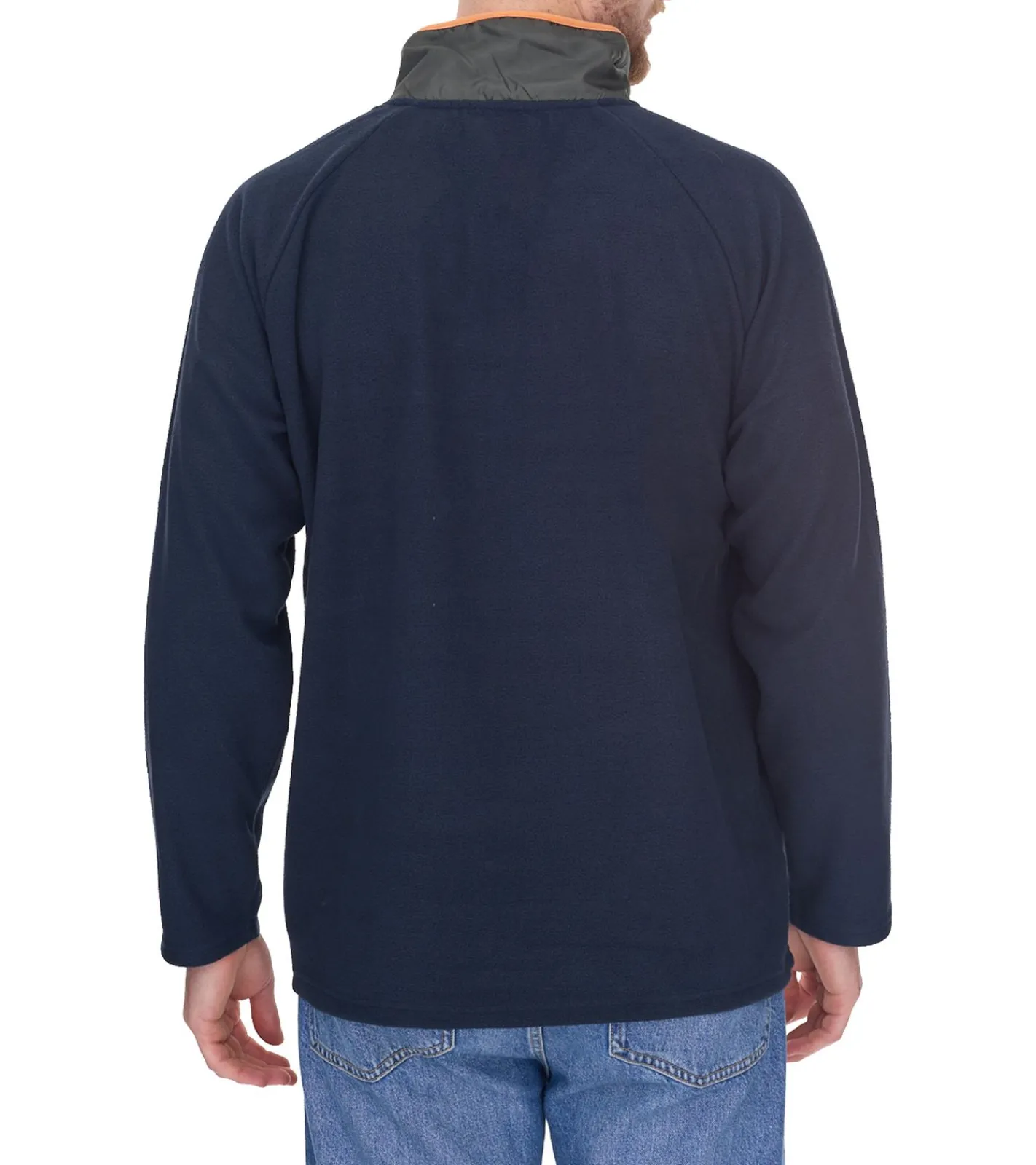 Jacken & Mäntel*Denim Project Herren Teddy-Fleecejacke mit Brusttasche Fleece-Jacke DP-10023-127 578 Dunkelblau