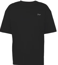 T-Shirts & Tank Tops*Denim Project Oysters Herren Baumwoll-Shirt Kurzarm-Shirt T-Shirt Rundhals-Shirt DP-10023-099 001 Schwarz