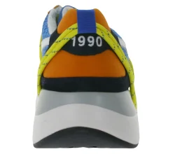 Sneaker & Turnschuhe*diadora N9000 Txs H Mesh Sneaker Made in Portugal mit Wildleder-Overlays 201.174817 01 verschieden bunte Farb-Styles Blau/Weiß/Gelb