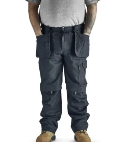 Jeans & Hosen*Dickies Eisenhower Herren Arbeits-Hose mit zahlreichen Taschen Arbeitskleidung Work-Wear 300 g/qm EH26800 Schwarz