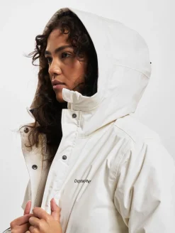 Mäntel & Jacken*DIDRIKSONS Ilsa Parka weißer Schaumstoff
