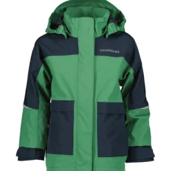 Jacken & Mäntel*DIDRIKSONS Kinder Hardshelljacken Regenjacken Daggkåpa Jacke Grün
