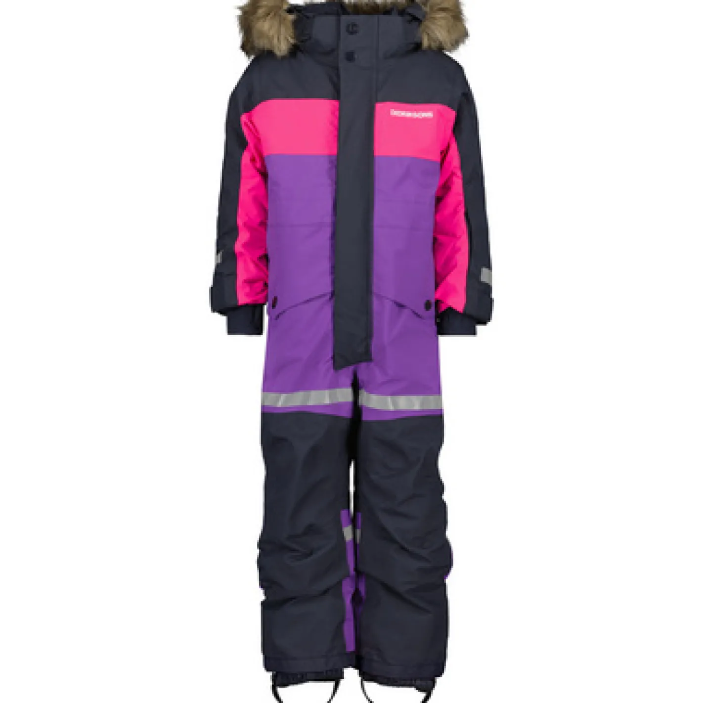 Sportunterbekleidung|Sportoberbekleidung*DIDRIKSONS Kinder Overalls Bjärven 2 Schneeanzug Violett