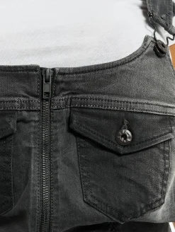 Hosen & Jeans|Jeans & Hosen*Diesel Jeide Latzhose schwarz