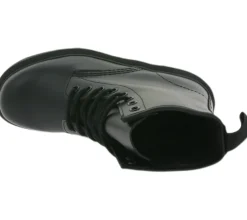 Boots & Stiefel*Dr. Martens 1460 Mono Schnür-Boots aus Echtleder Winter-Stiefel 14353001 Schwarz