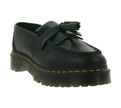 Halbschuhe & Pumps*Dr. Martens Adrian Bex Damen Echtleder-Schuhe Schlupf-Schuhe mit Quasten-Details Sohle Loafer-Schuhe Halbschuhe 26957001 Schwarz
