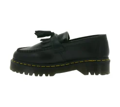 Halbschuhe & Pumps*Dr. Martens Adrian Bex Damen Echtleder-Schuhe Schlupf-Schuhe mit Quasten-Details Sohle Loafer-Schuhe Halbschuhe 26957001 Schwarz