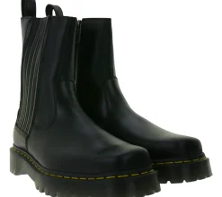 Boots & Stiefel*Dr. Martens Amaayah Lo Damen Echtleder-Schuhe Plateau-Boots mit Reißverschluss 31950001 Schwarz